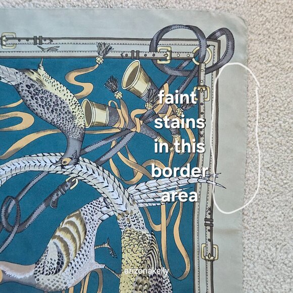 Brooks Brothers Silk Square Scarf Game Birds Pheasant - Picture 5 of 16